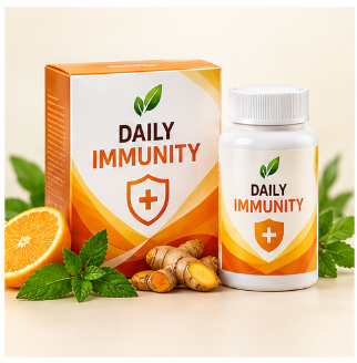Daily Immunity product packaging